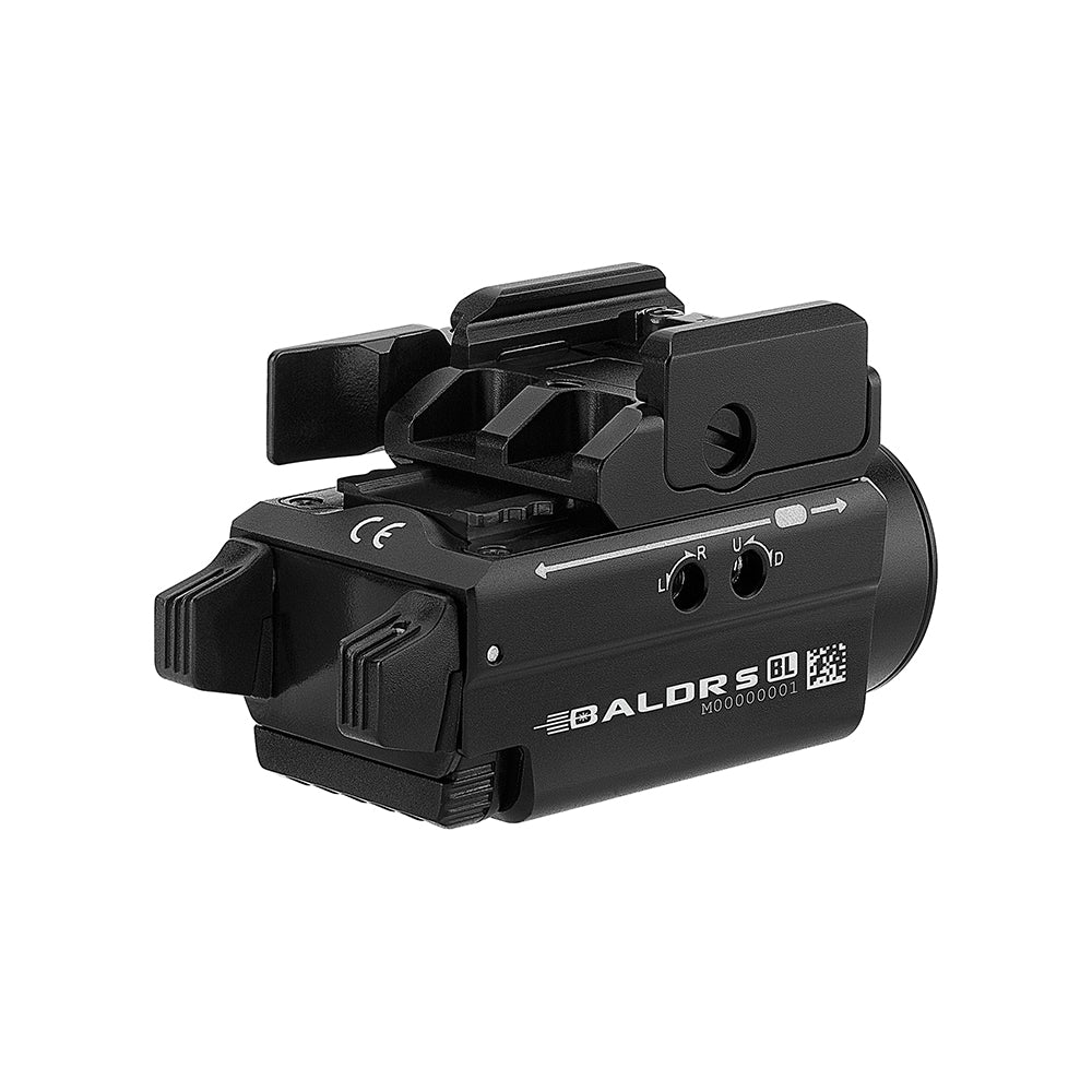 Olight Baldr S – Rail-Mounted Light with Strobe & Green Laser - 800 Lumens