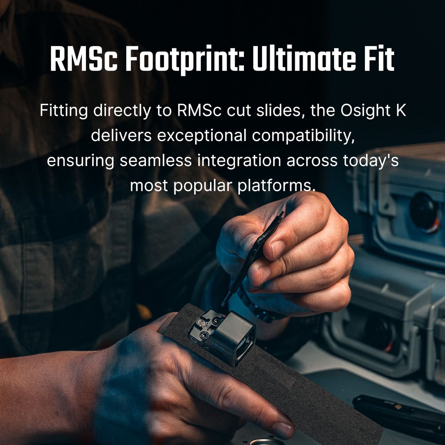 Osight K – Open Reflex Sight with Side‑Loading Battery