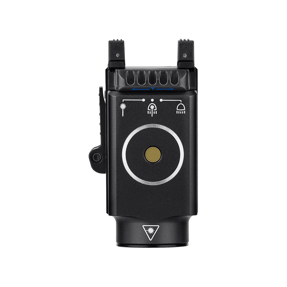 Olight Baldr S – Rail-Mounted Light with Strobe & Green Laser - 800 Lumens
