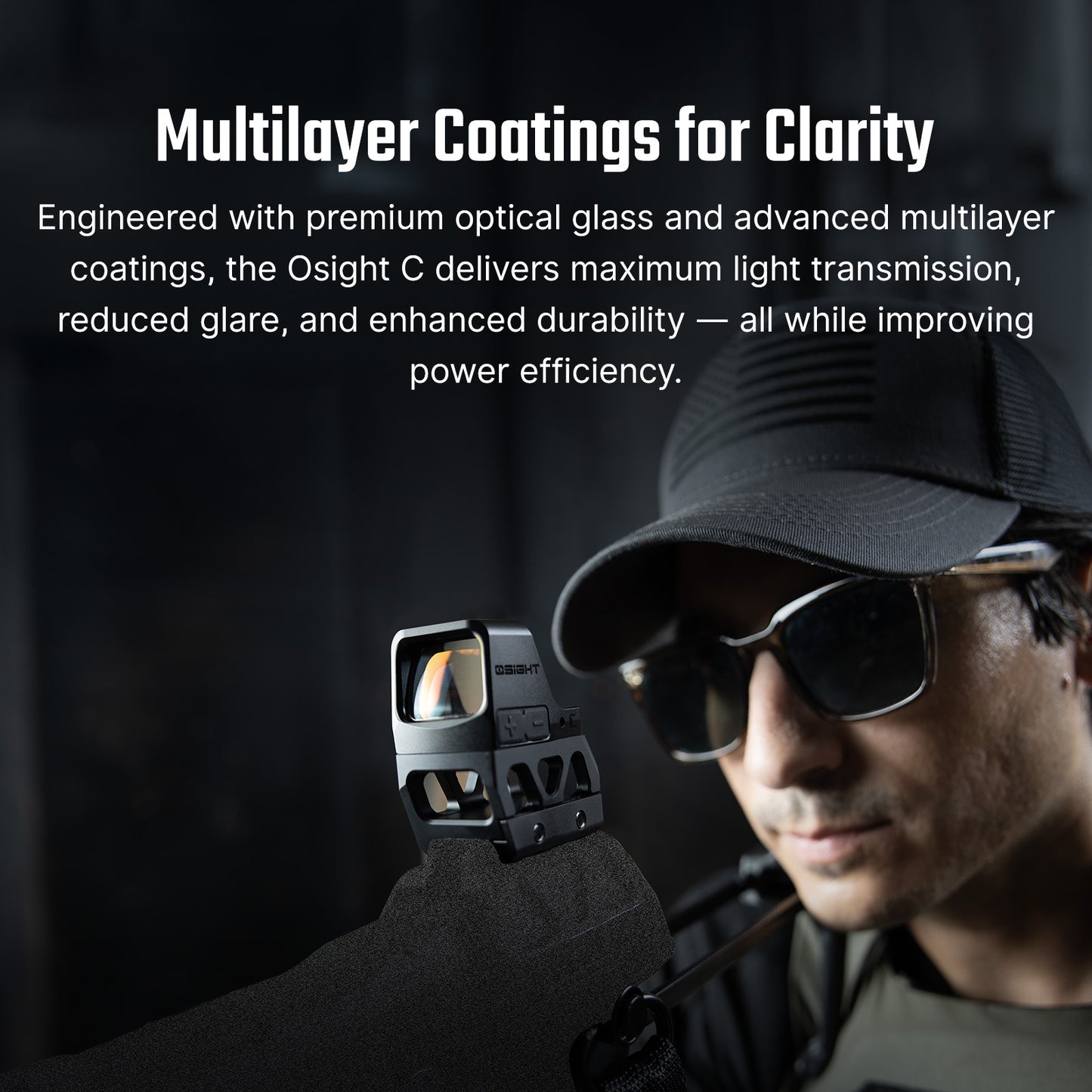 Osight C – Open Reflex Optic with Side‑Loading Battery