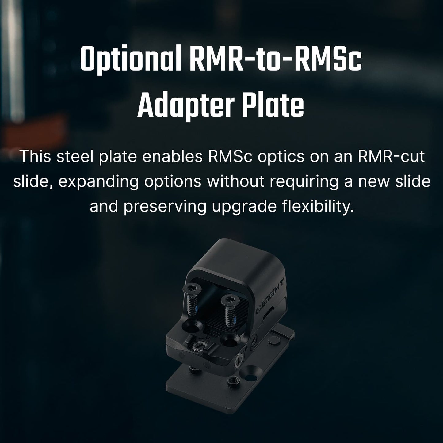 Osight K – Open Reflex Sight with Side‑Loading Battery