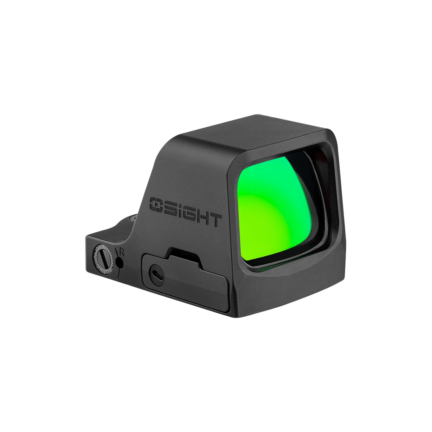 OLIGHT Osight C Green – Open Reflex Optic with Side‑Loading Battery