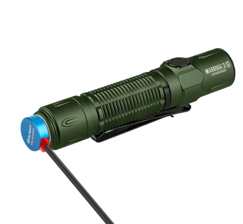 OLIGHT Warrior 3S – Tactical Dual-Switch Flashlight - 2300 Lumen / 984m