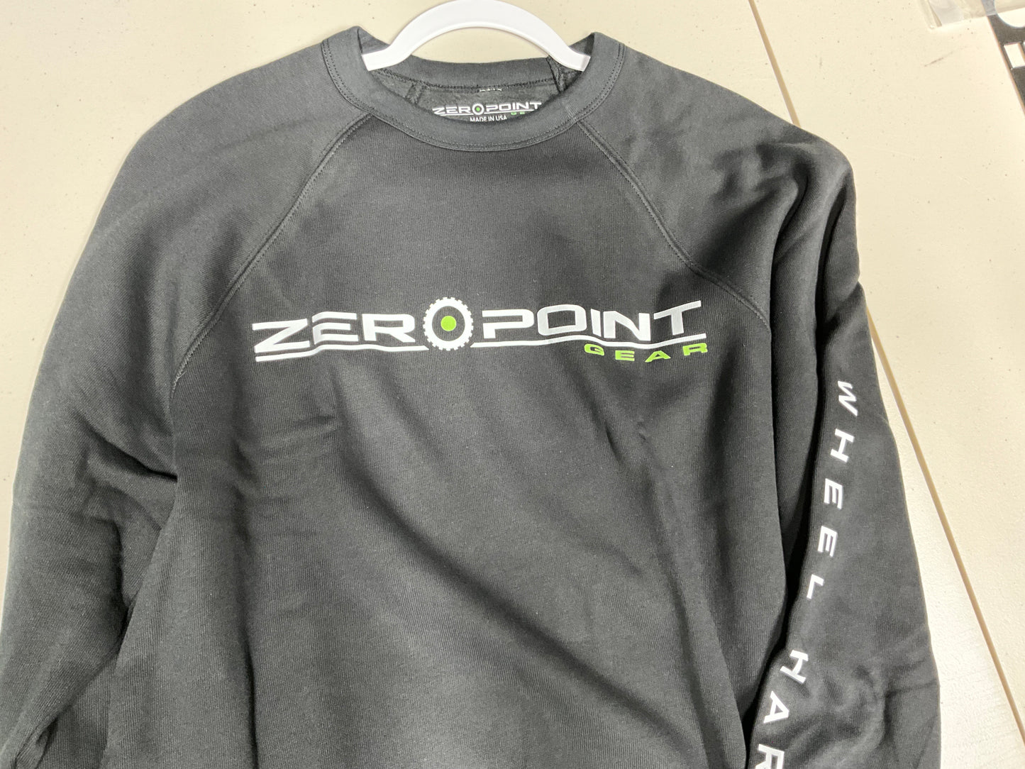 Zero Point Gear Camo Sweatshirt – Wheel Harder Edition