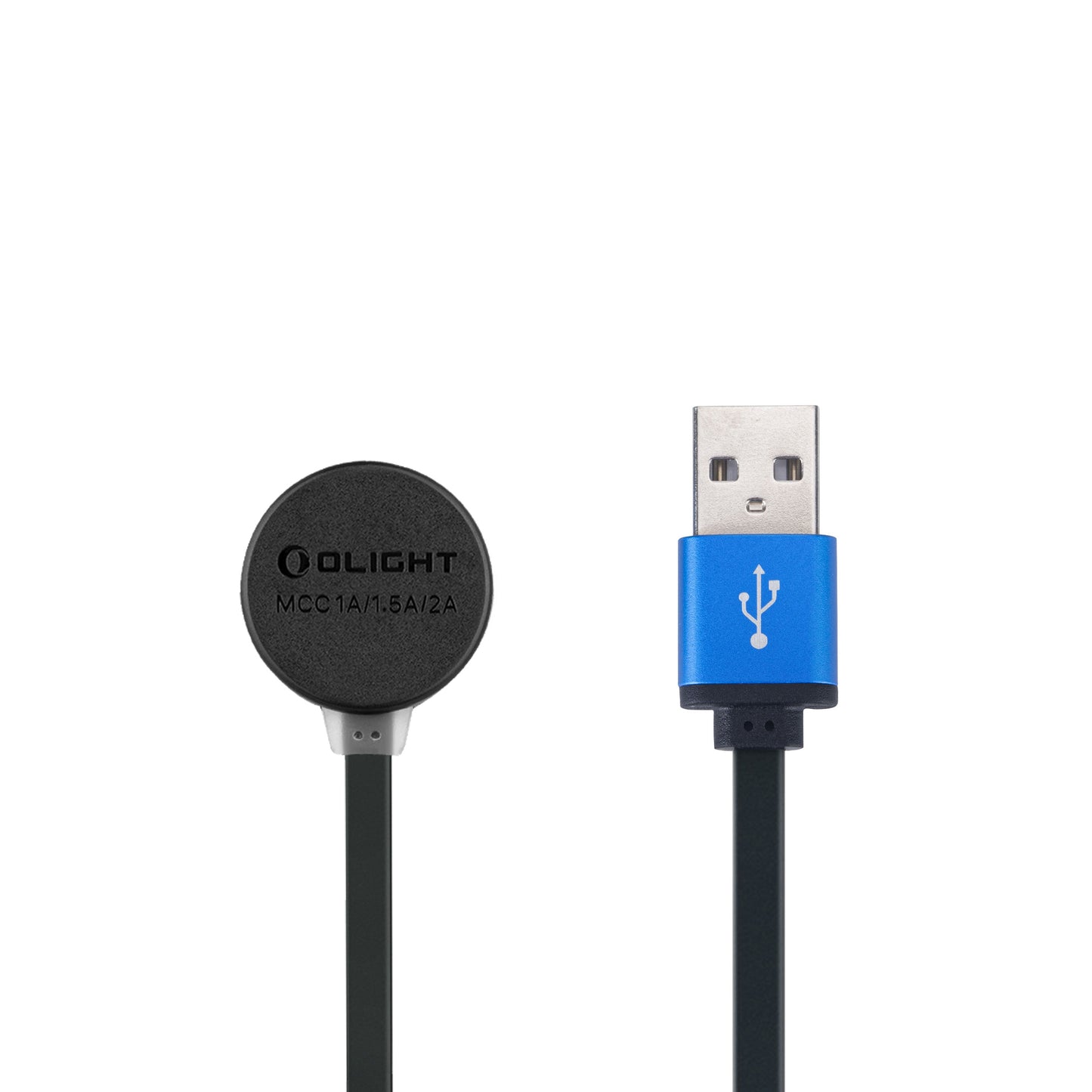 Olight MCC3 Magnetic Charging Cable – 1A/1.5A/2A USB Charging Cable for Olight Flashlights