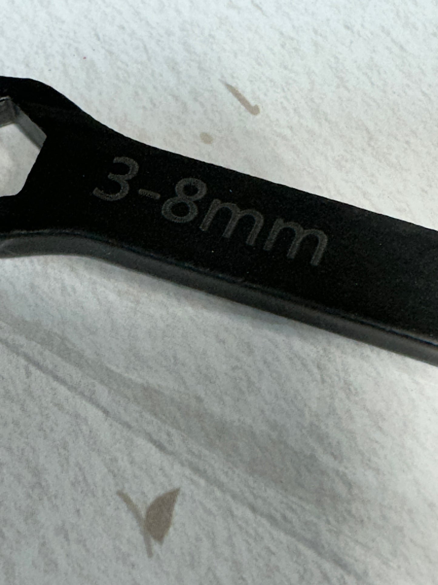 Pocket Dual-End Wrench – Black Powdercoated Compact