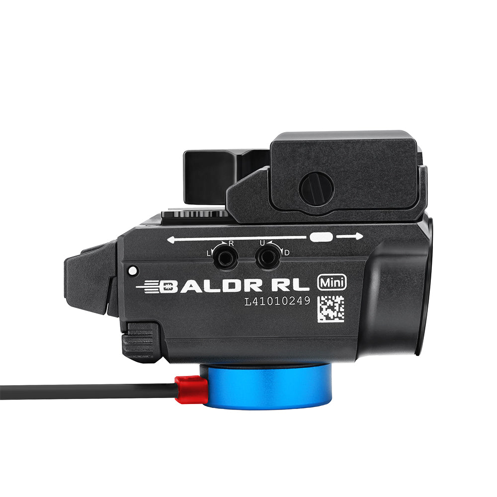 Olight Baldr Mini / Baldr RL Mini – Compact Weapon Light with Integrated Laser - 600 Lumens
