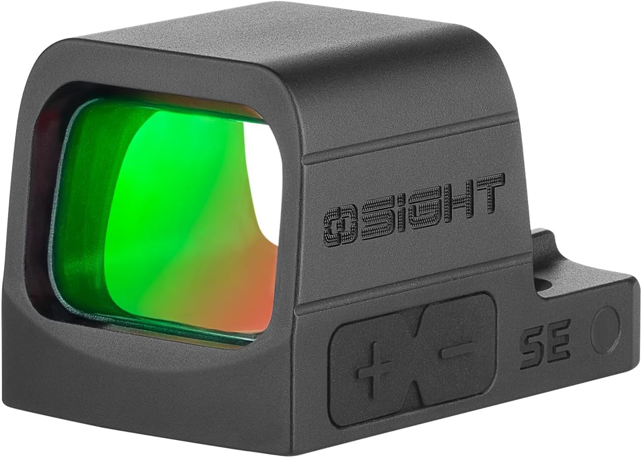 Olight OSIGHT SE – Enclosed 2 MOA Red Dot Sight with Replaceable Battery