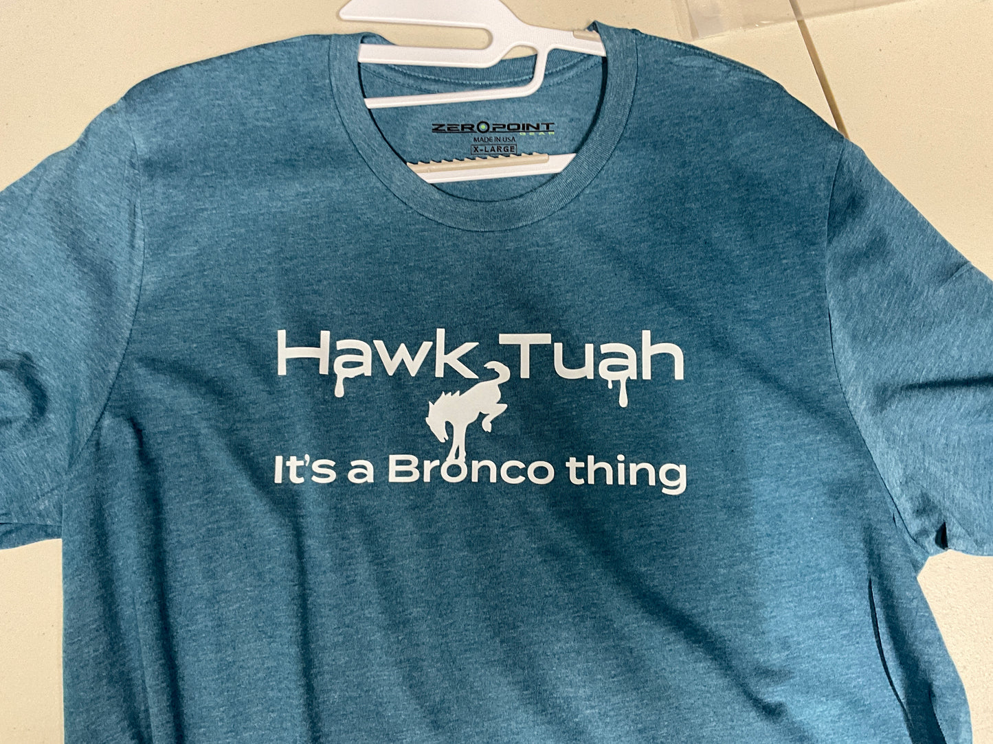 “Hawk Tuah – It’s a Bronco Thing” Tee