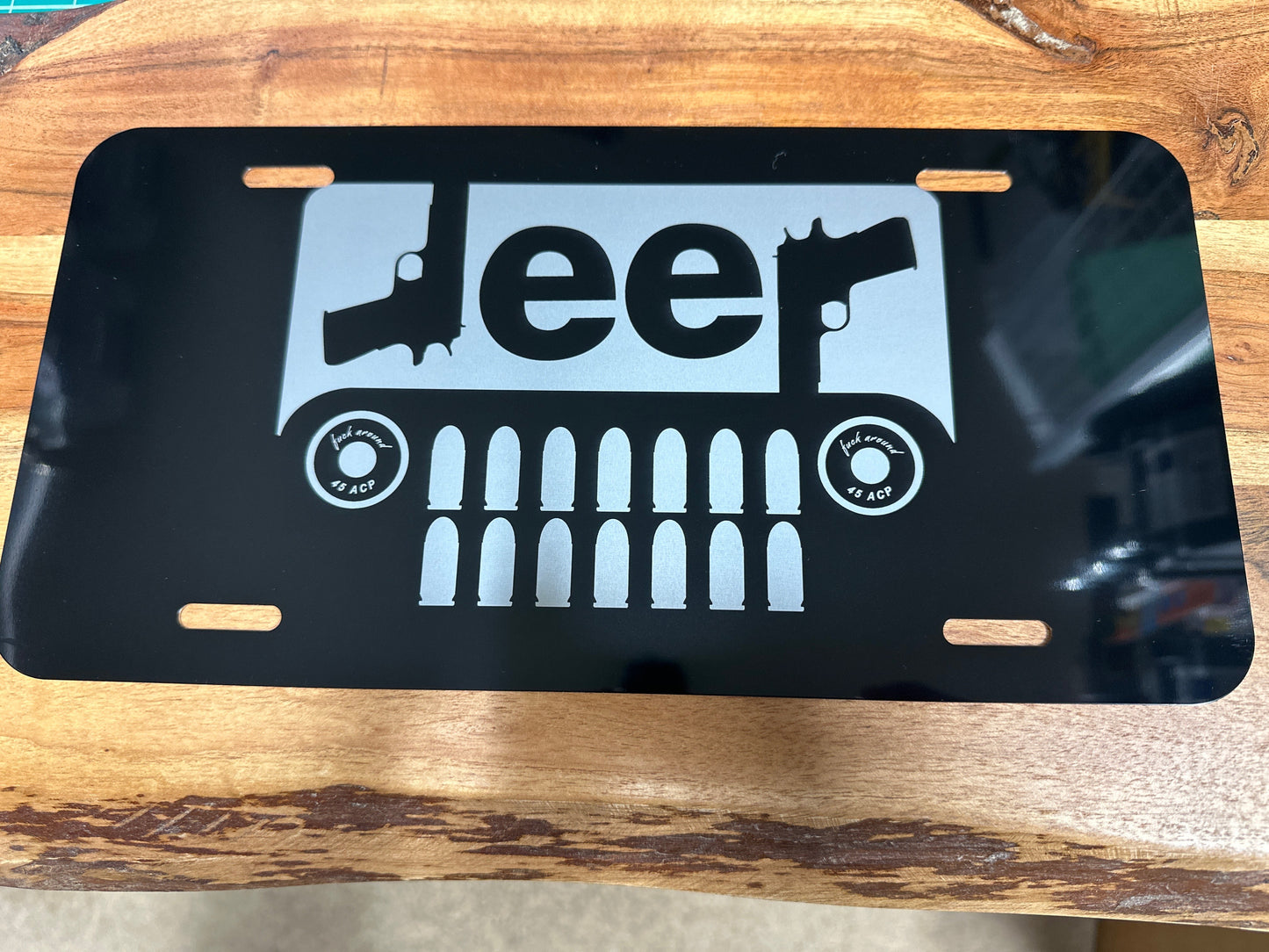 Aluminum License Plate