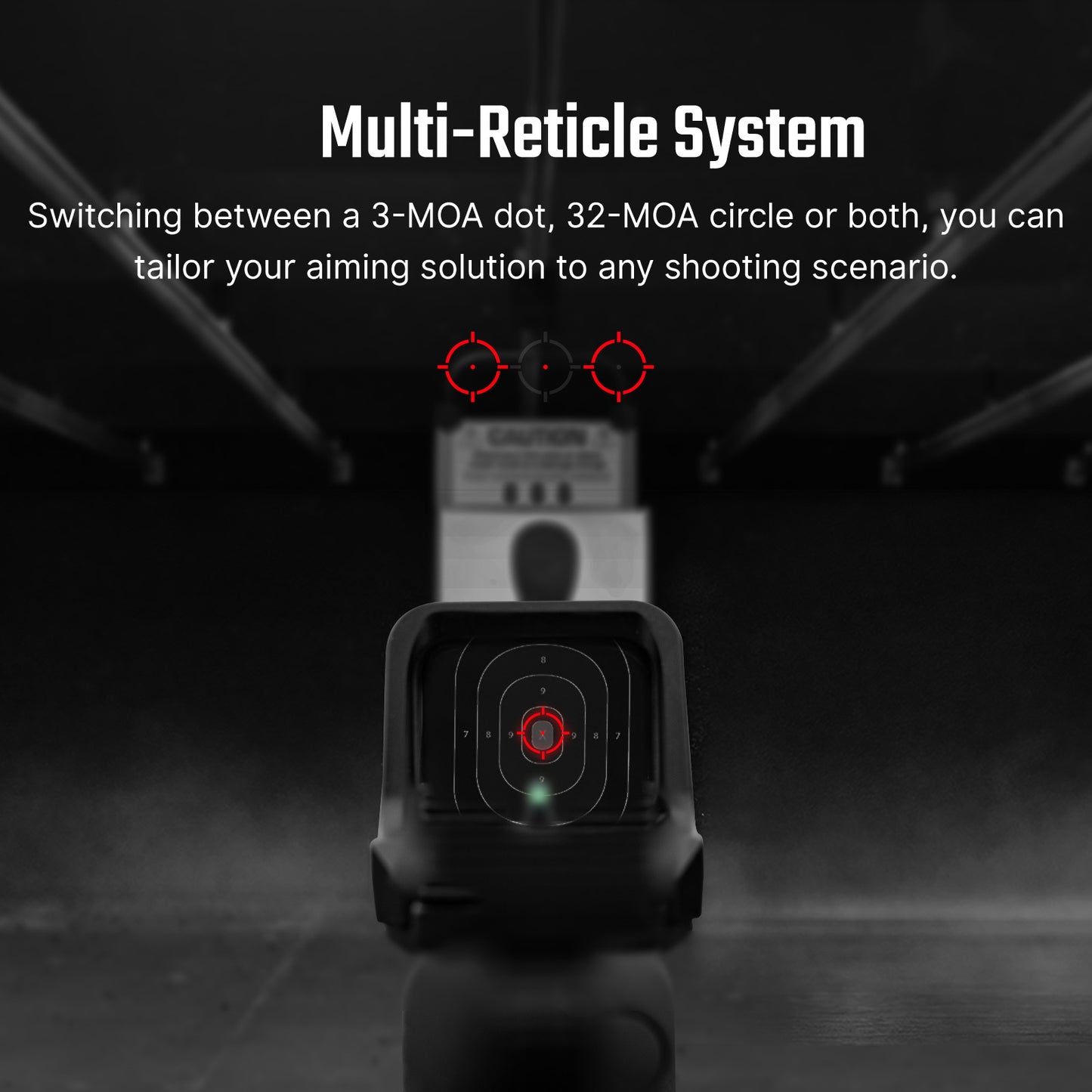 Osight C – Open Reflex Optic with Side‑Loading Battery