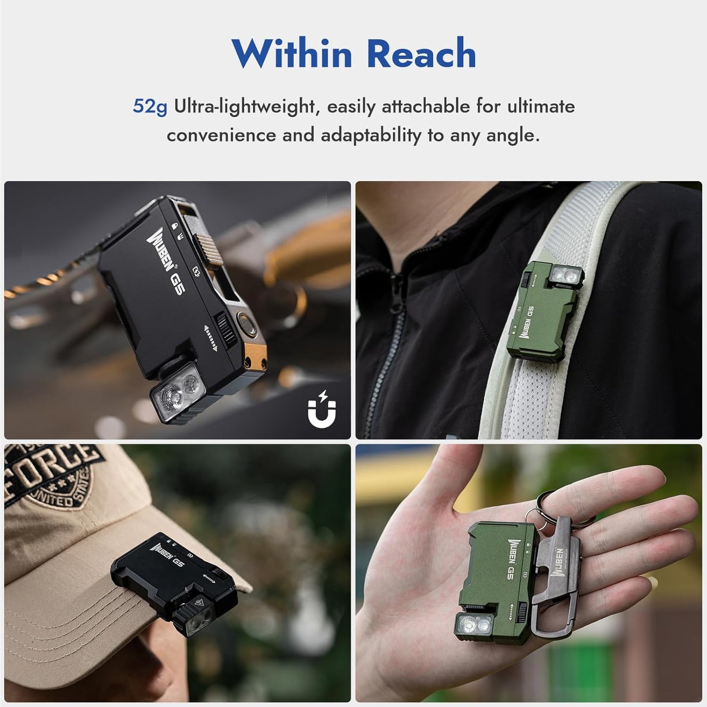 WUBEN G5 Flashlight - 400 Lumen / 82m