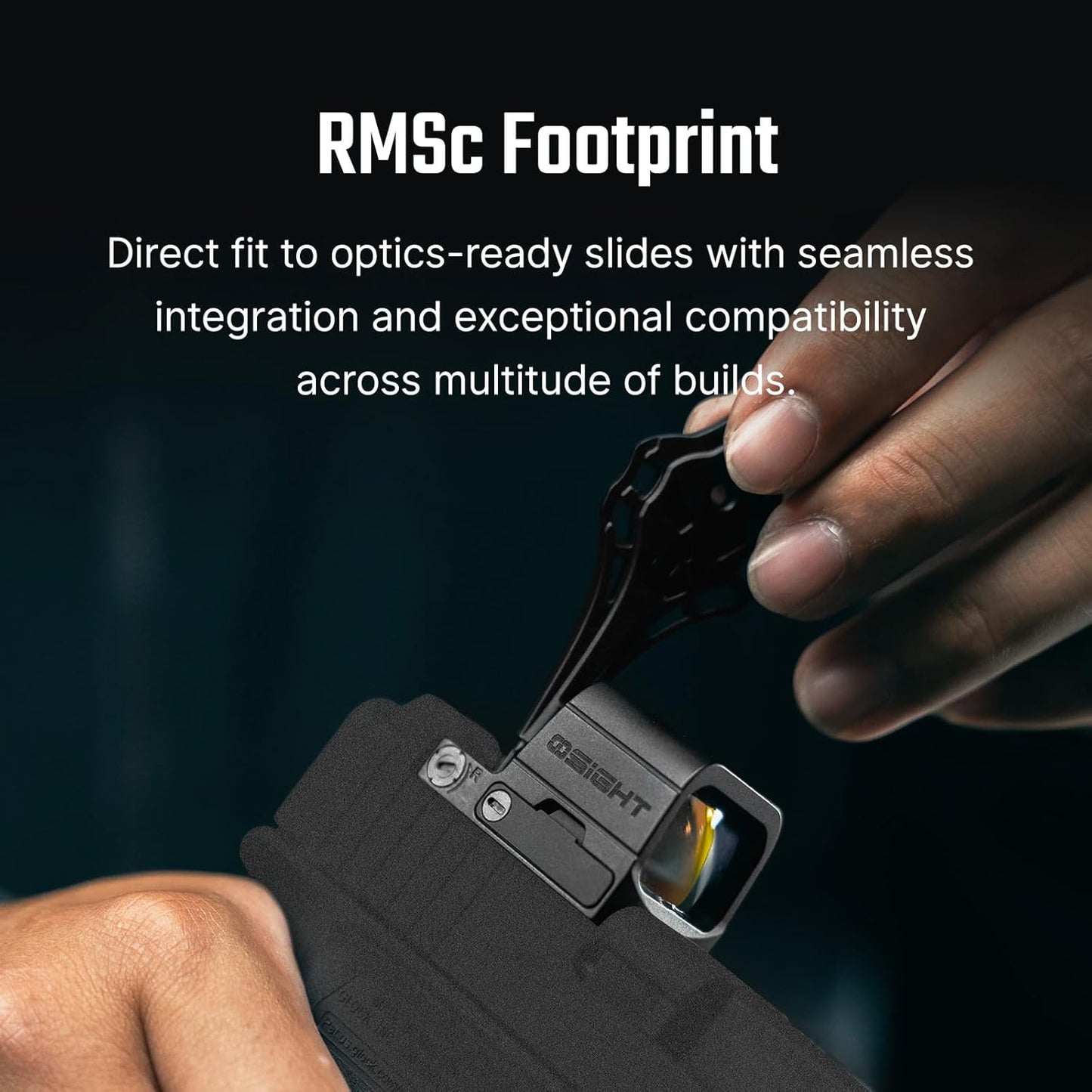 Olight OSIGHT SE – Enclosed 2 MOA Red Dot Sight with Replaceable Battery