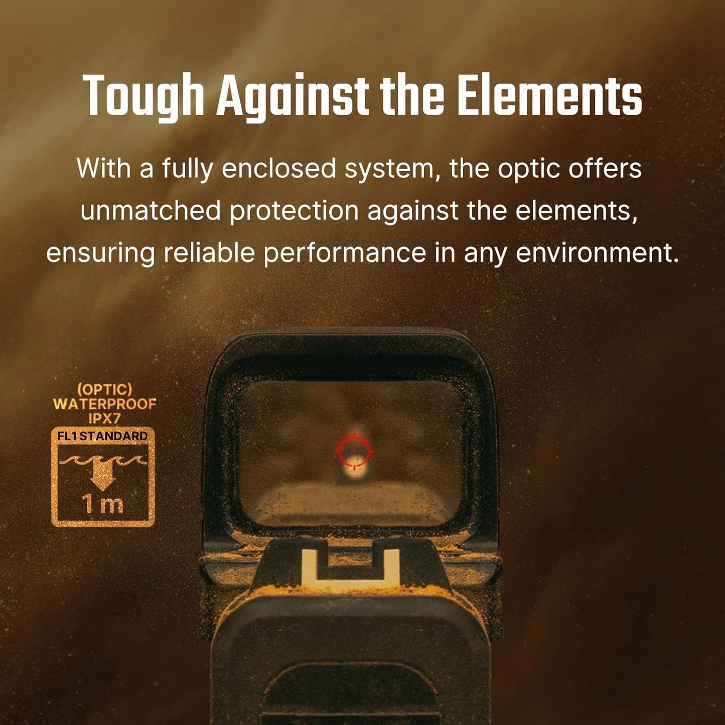 Olight OSIGHT SE – Enclosed 2 MOA Red Dot Sight with Replaceable Battery