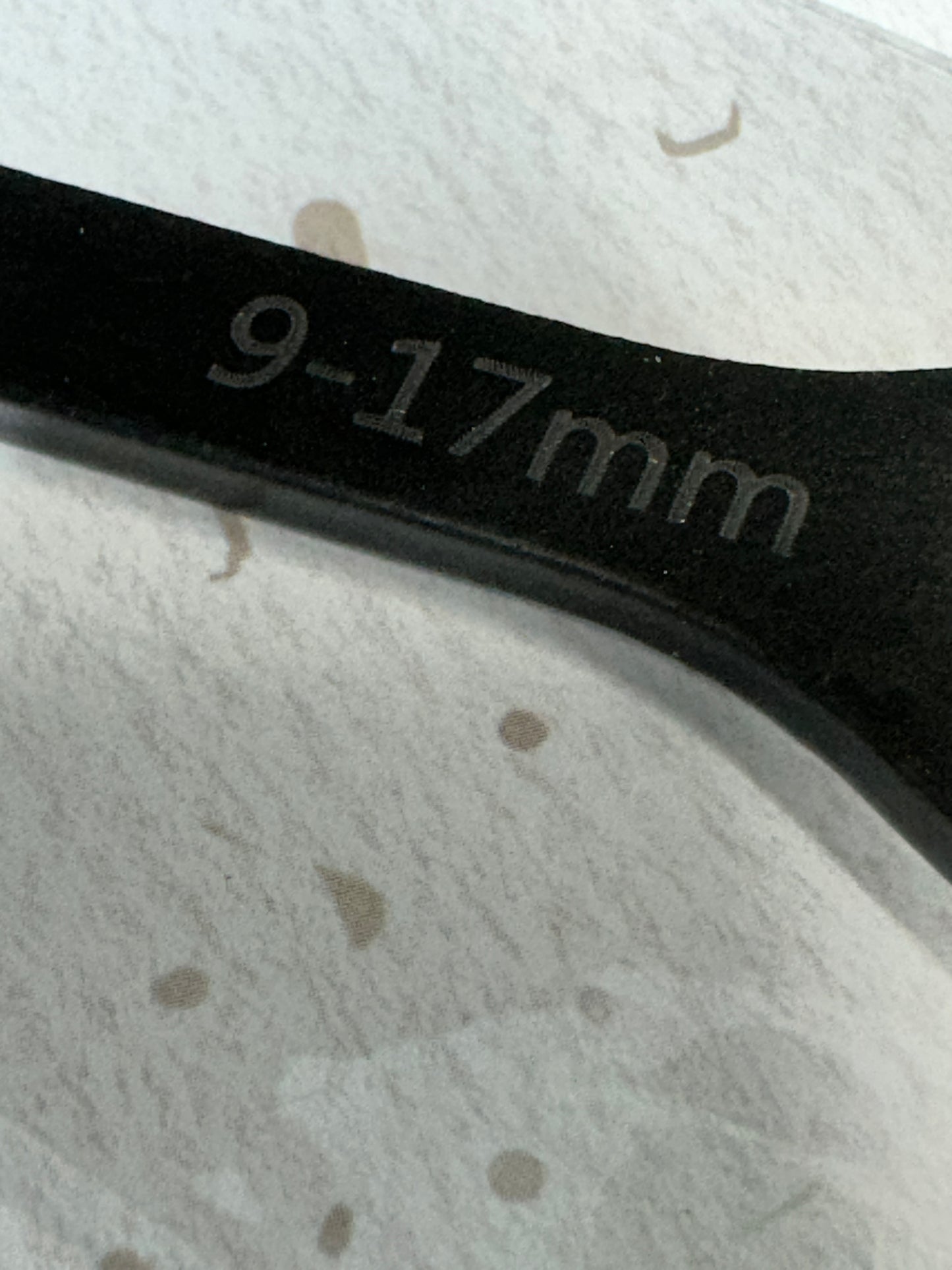 Pocket Dual-End Wrench – Black Powdercoated Compact