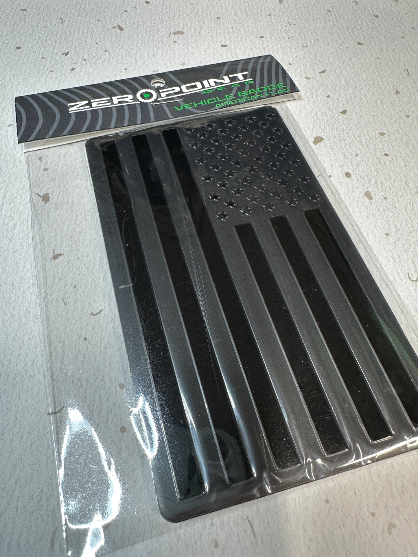 Metal Rectangular Badge