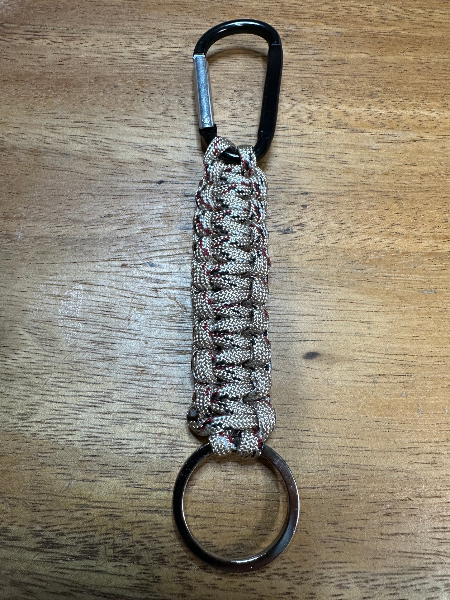 Paracord Keychain Lanyard – Survival-Ready Carry