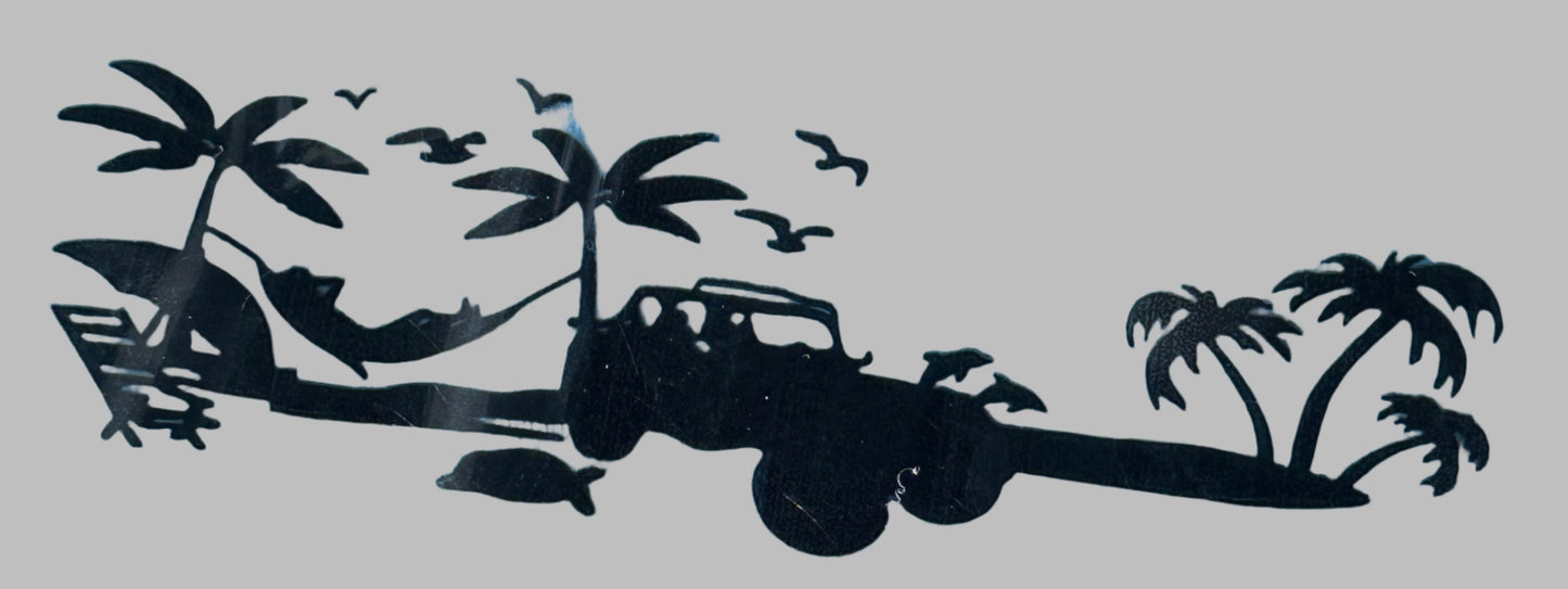 "Beach Mode" Decal