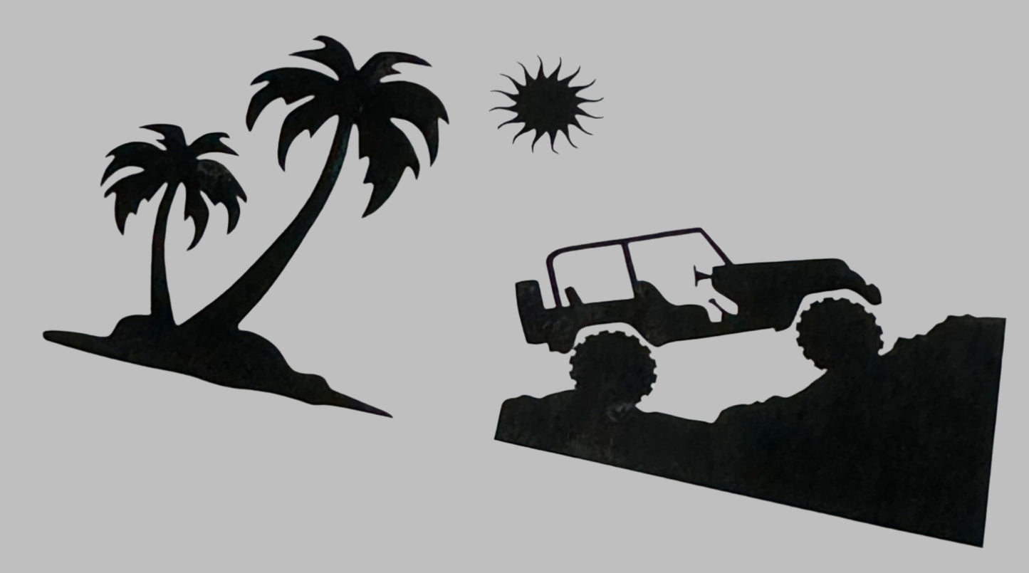 “Crawl & Chill” Dual Windshield Decals