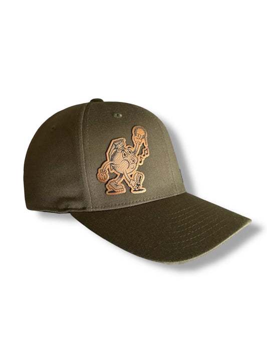 (NEW) Freddy the Frag Hat | Flexfit Olive Cap