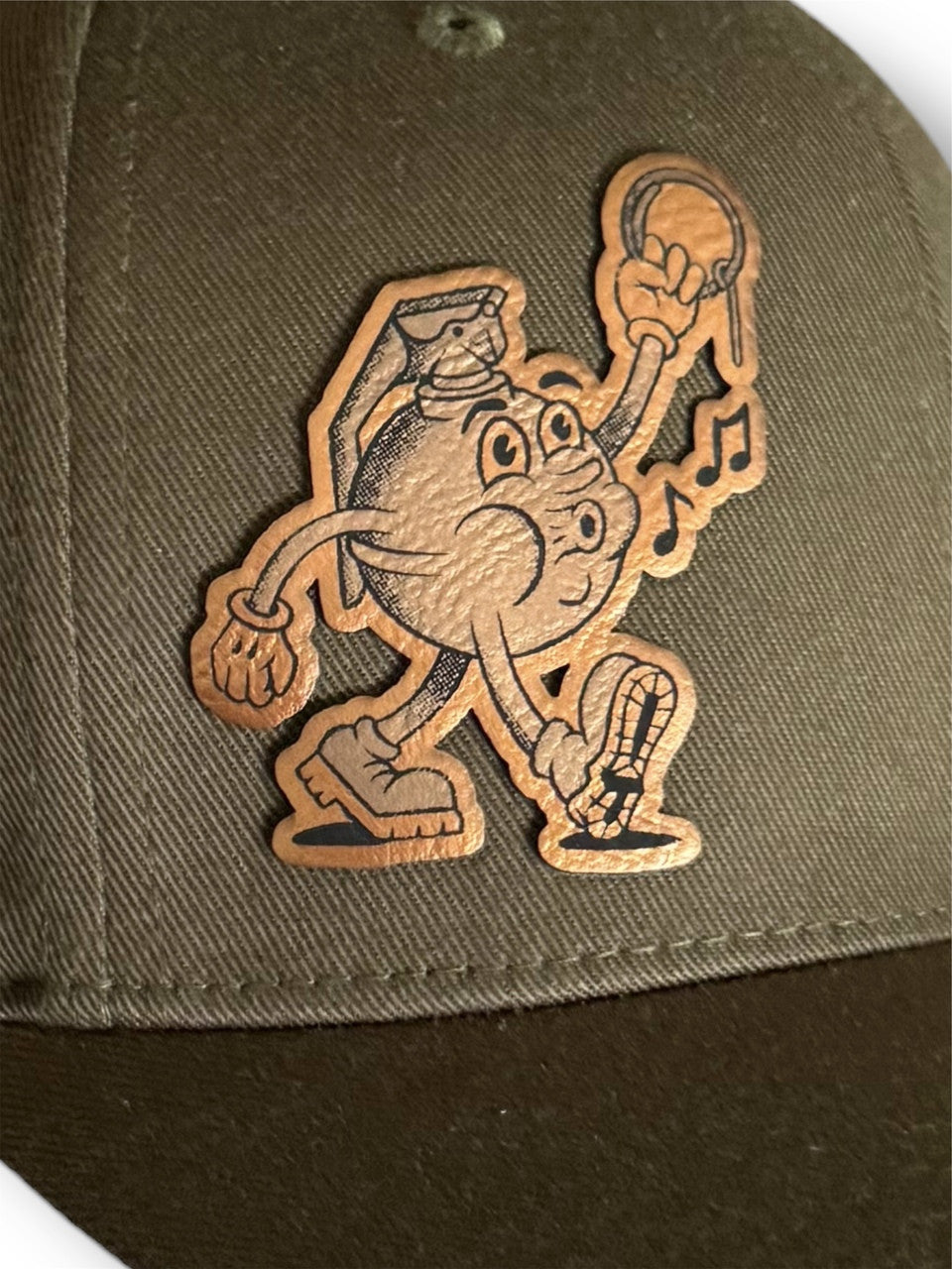 (NEW) Freddy the Frag Hat | Flexfit Olive Cap