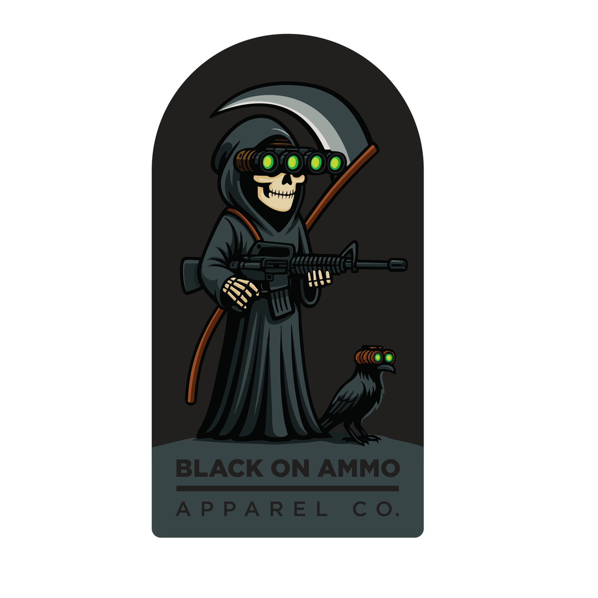 (New!) Reaper & Raven | Sticker