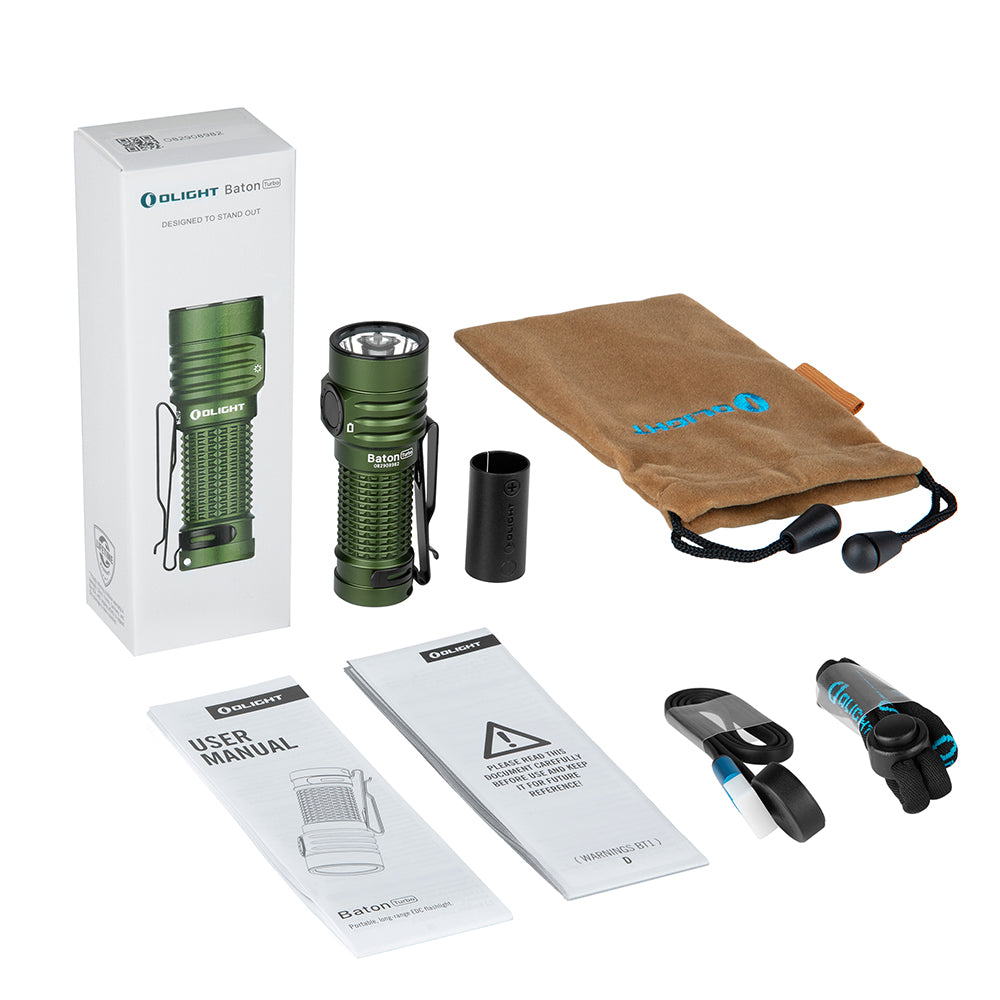 Olight Baton Turbo – Long-Range EDC - 1000 Lumen / 510m