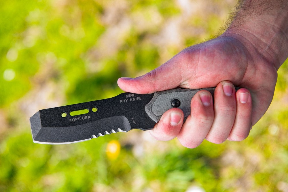 TOPS Mini Pry Knife – Overland-Ready Beast of a Blade