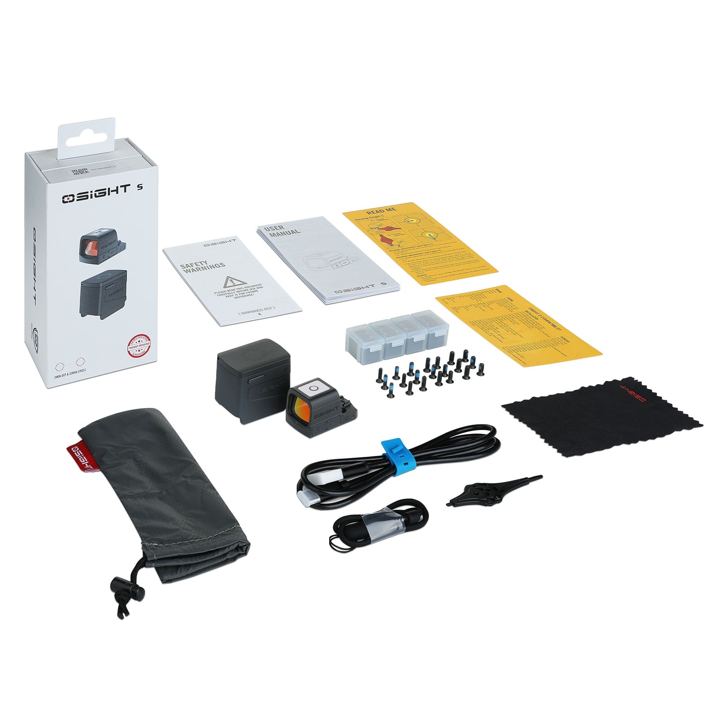 Olight Osight S – Red Dot Sight with Magnetic Charging Cover