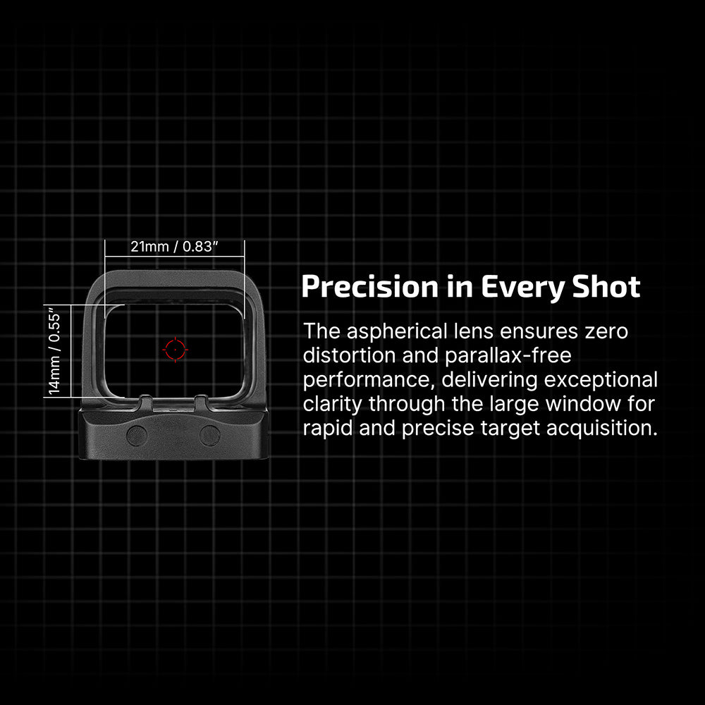 Olight Osight S – Red Dot Sight with Magnetic Charging Cover