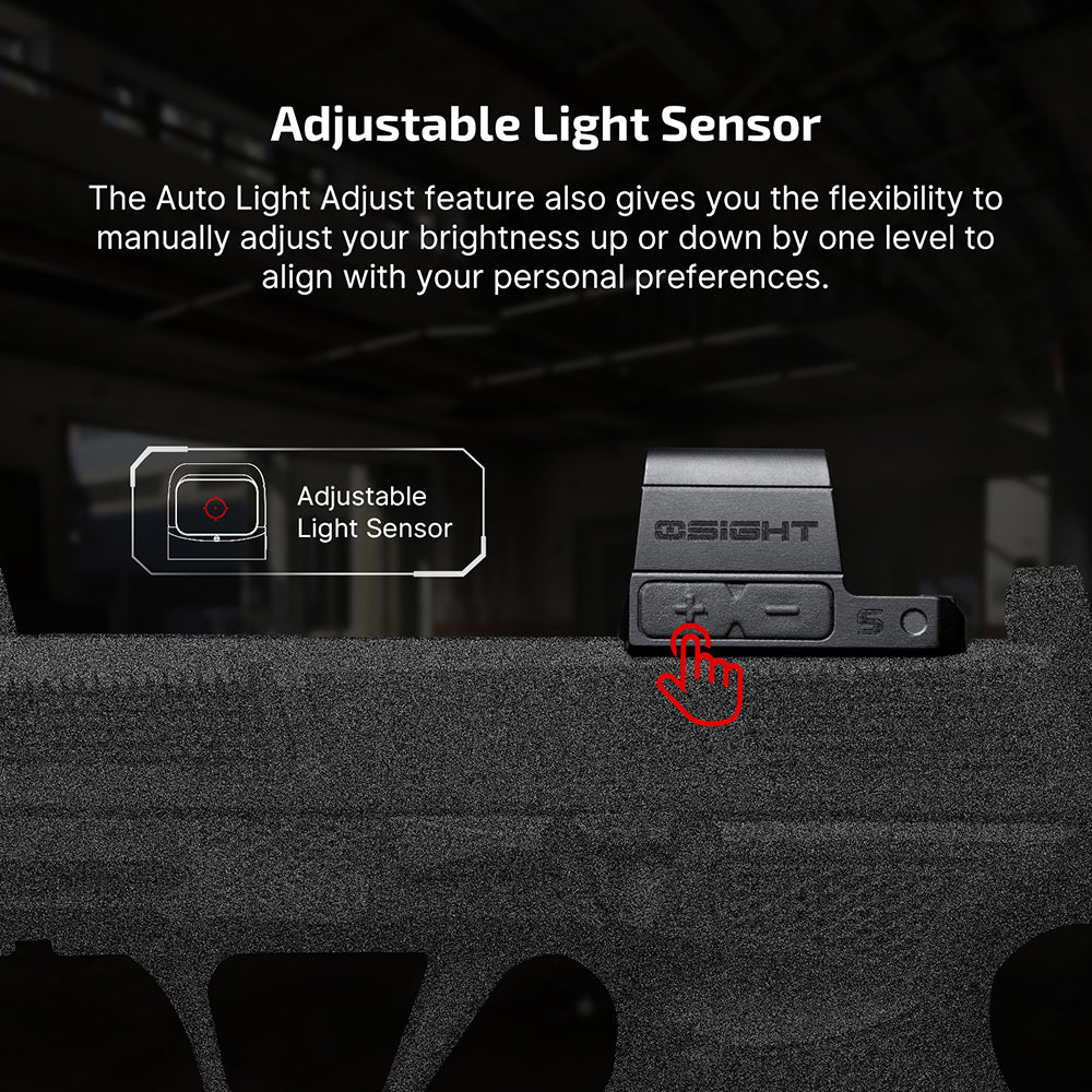 Olight Osight S – Red Dot Sight with Magnetic Charging Cover