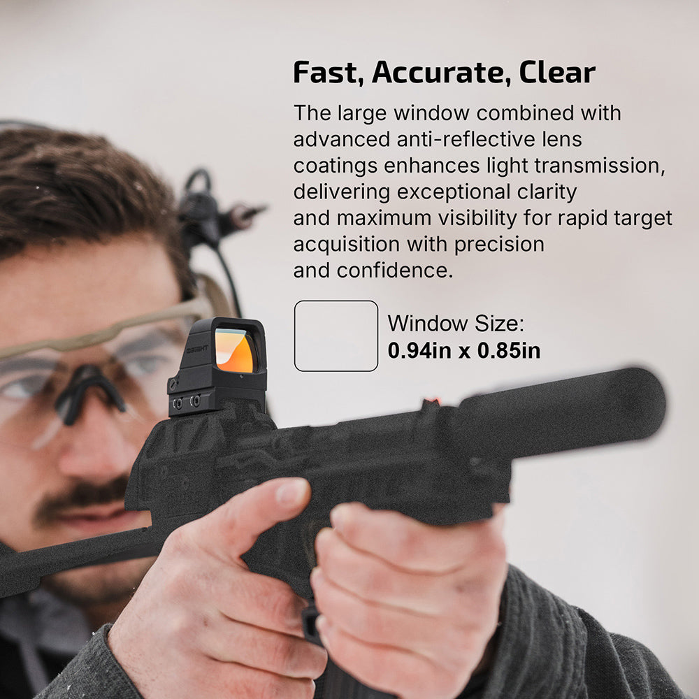 Olight Osight X – 3 MOA Red Dot Sight with Magnetic Charging Cover