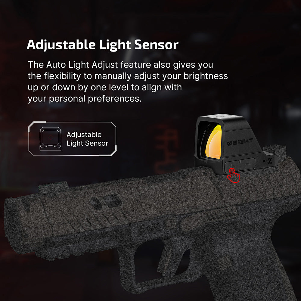 Olight Osight X – 3 MOA Red Dot Sight with Magnetic Charging Cover
