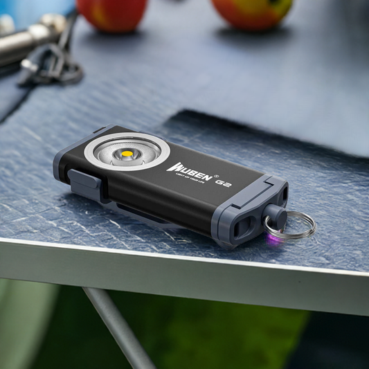 WUBEN G2 Mini – Clip-On Micro EDC Flashlight - 500 Lumen / 46m
