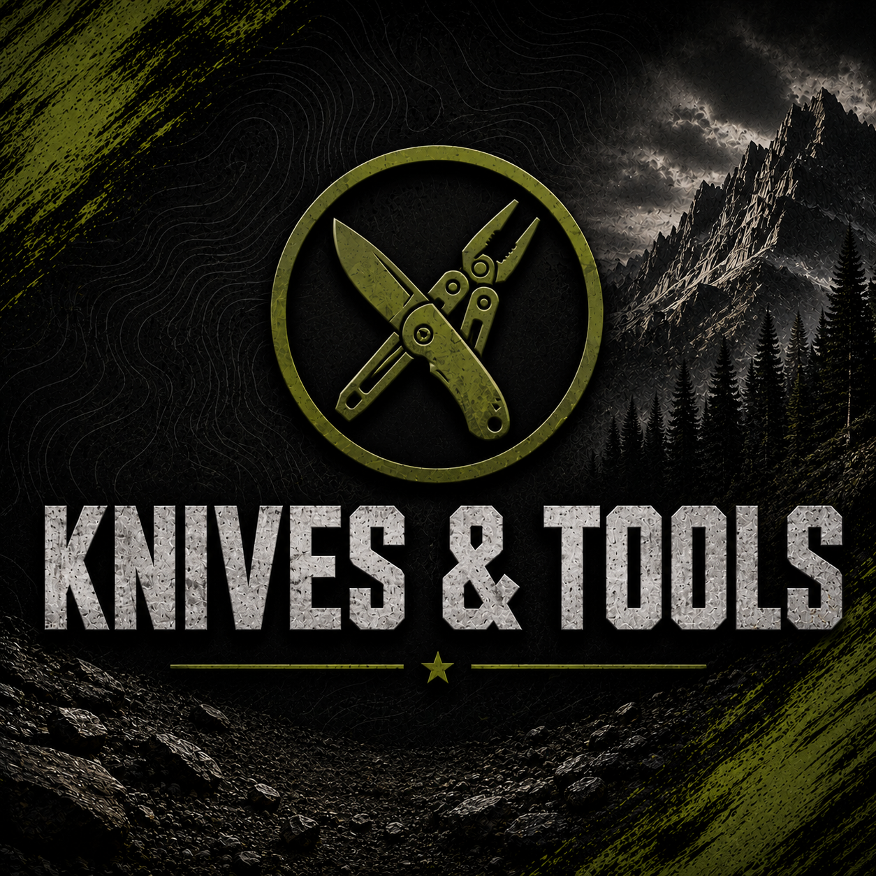 Knives, Axes, + Tools