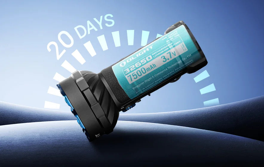 Olight Marauder Mini 2 – Compact Powerhouse Flashlight - 10000 Lumen / 750m