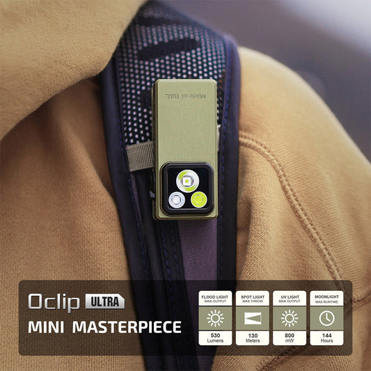 Olight Oclip Ultra – Clip-On EDC Light