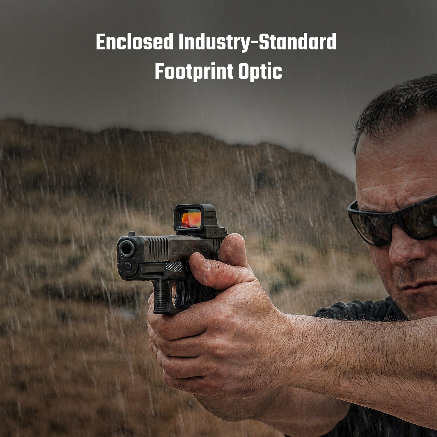 Olight Osight XE – AMRS Enclosed Red Dot Sight (RMR Footprint)