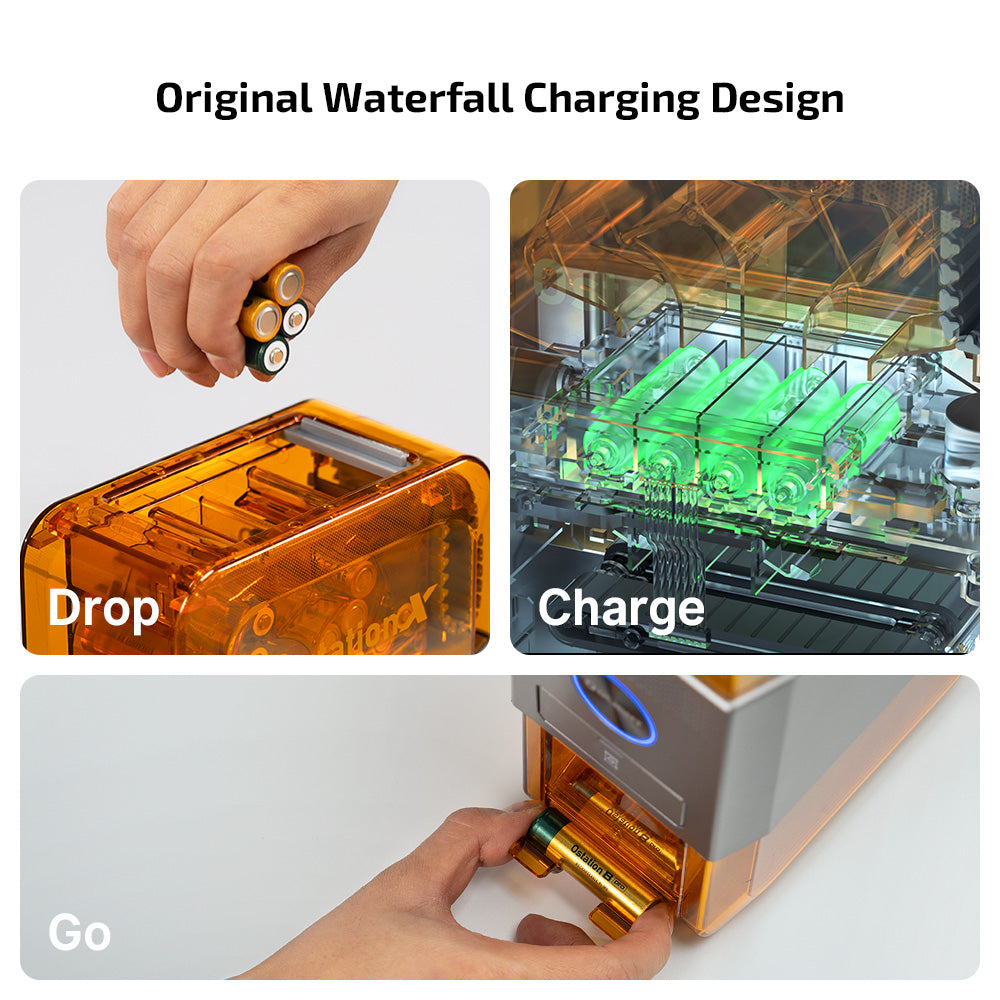 OLIGHT Ostation X 3-in-1 Rechargeable AA/AAA - Battery Charger