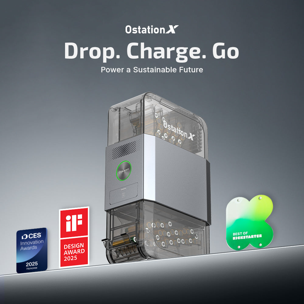 OLIGHT Ostation X 3-in-1 Rechargeable AA/AAA - Battery Charger
