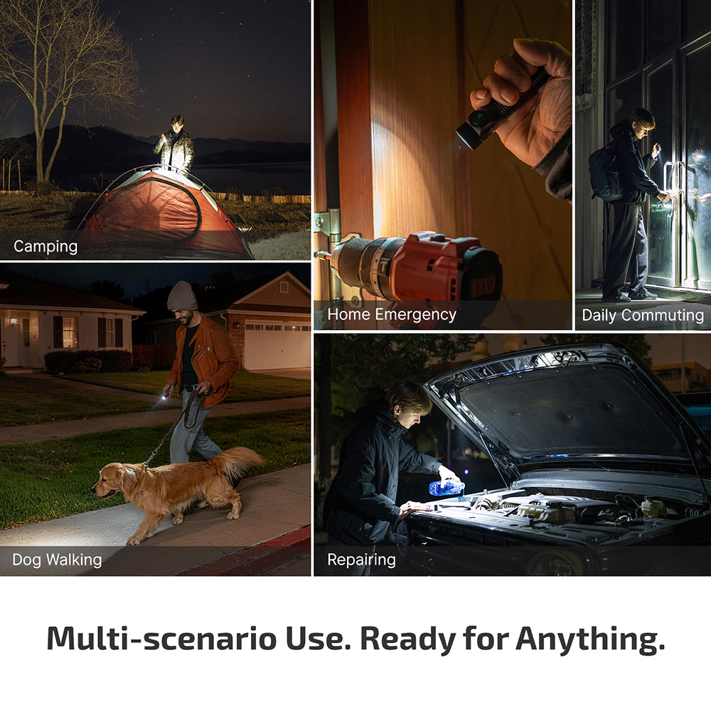 Olight Baton 4 Pro – Compact High-Lumen EDC Flashlight - 1600 Lumen / 200m