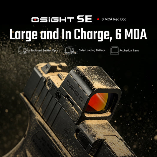 Olight Osight SE – Enclosed Red Dot Sight (6 MOA Red Dot)