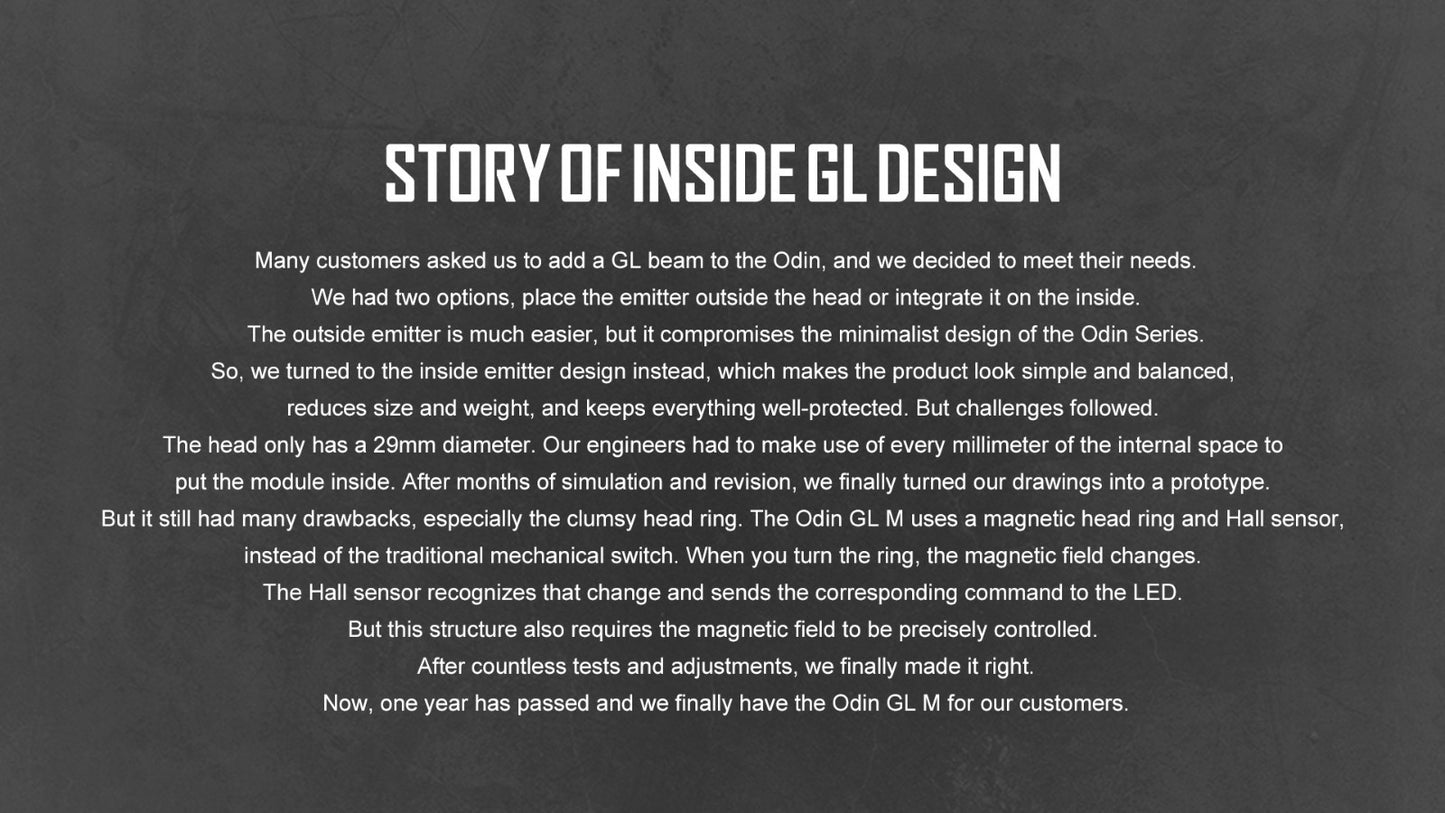 OLIGHT Odin GL Tactical Flashlight (1500 Lumens/215 Meter Throw)