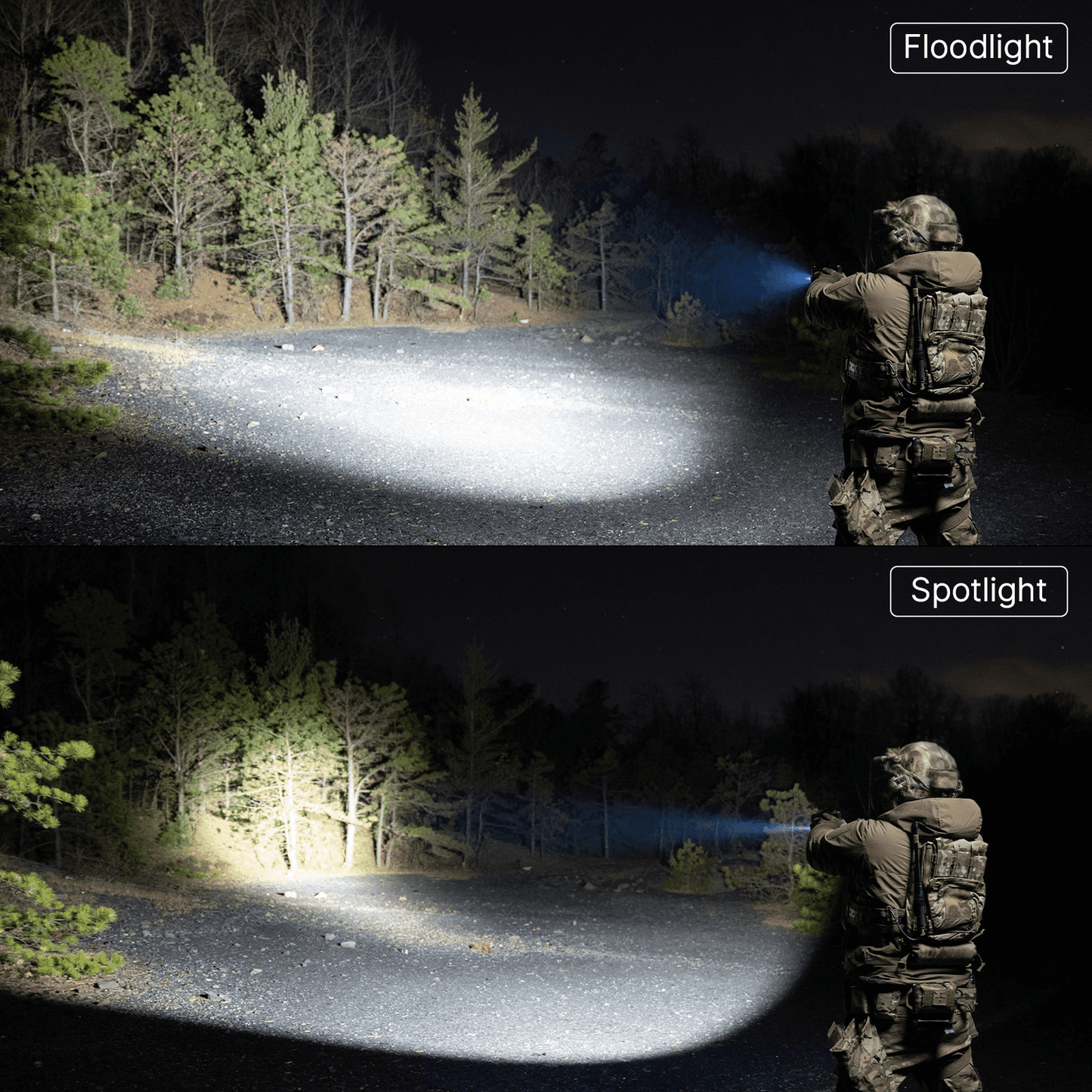 Olight PL-X Dual-Beam Rail Weapon Light - 1,200 Lumen / 300 Meters