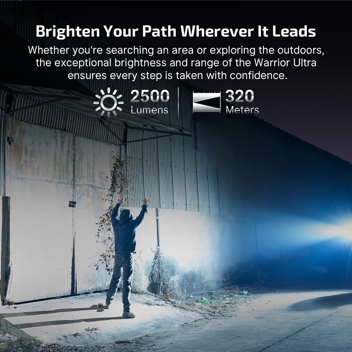Olight Warrior Ultra – 2,500‑Lumen Tactical Flashlight