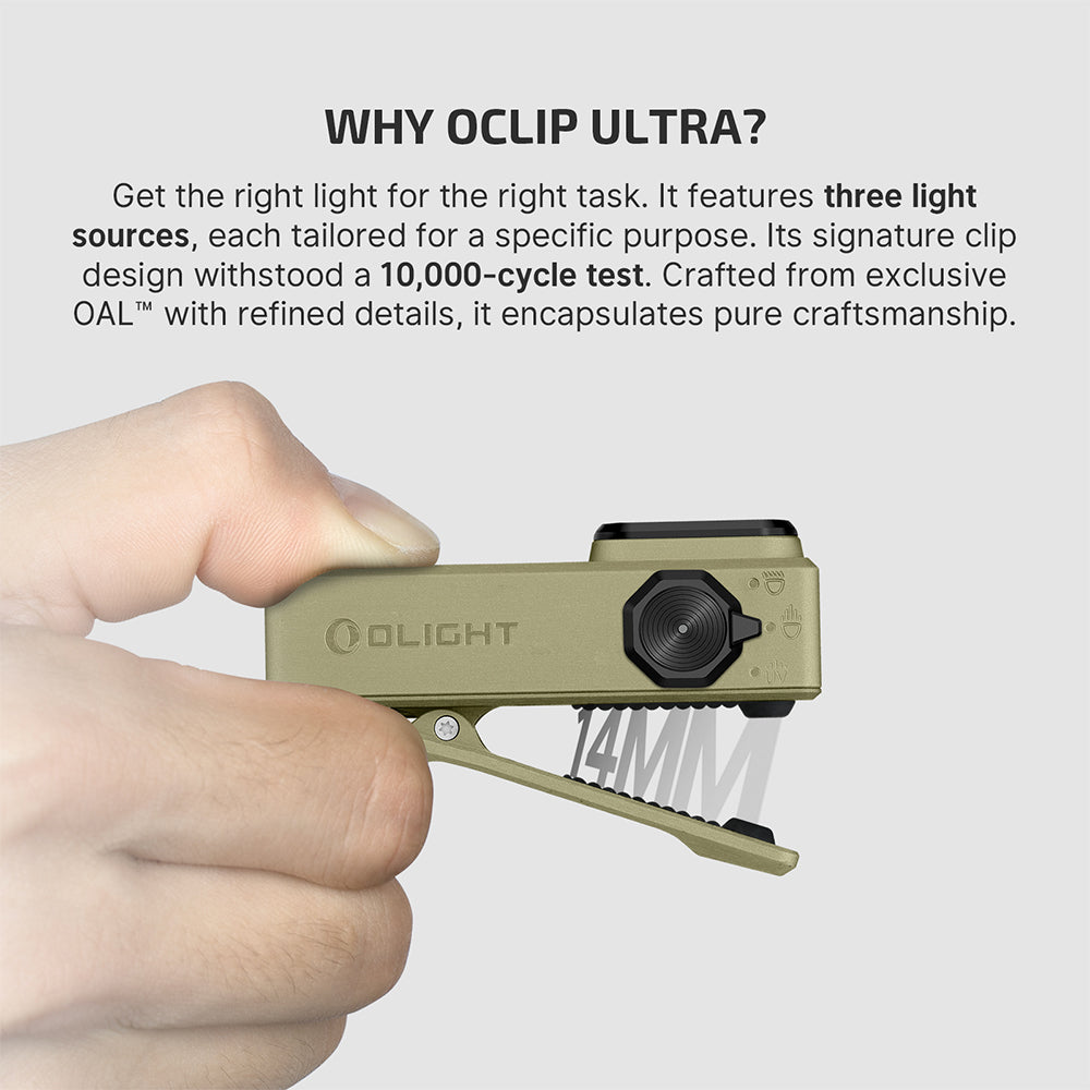 Olight Oclip Ultra – Clip-On EDC Light