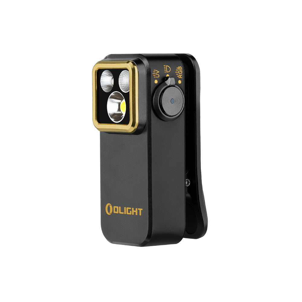 Olight Oclip Pro S – Clip-On EDC Light (Flood, Spot & Red) 600 Lumen / 80m
