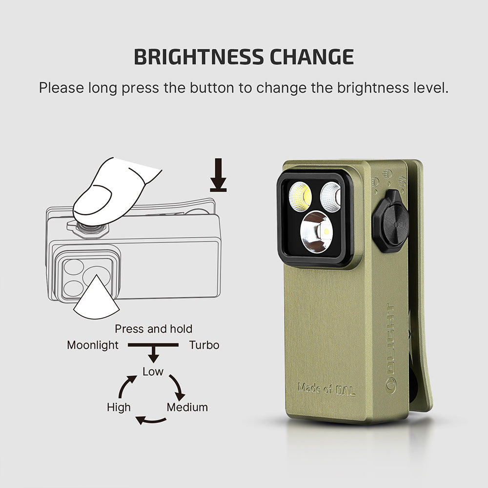 Olight Oclip Ultra – Clip-On EDC Light