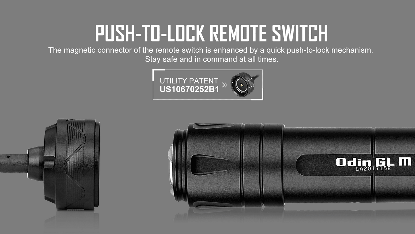 OLIGHT Odin GL Tactical Flashlight (1500 Lumens/215 Meter Throw)