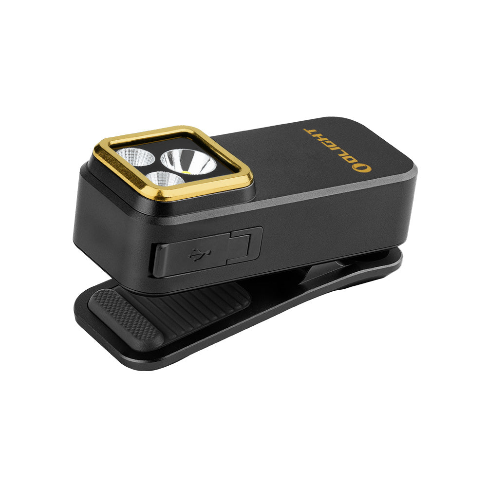 Olight Oclip Pro S – Clip-On EDC Light (Flood, Spot & Red) 600 Lumen / 80m